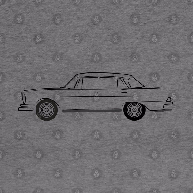 Mercedes 220 Fin Tail Heckflosse Sedan W112 by PauHanaDesign